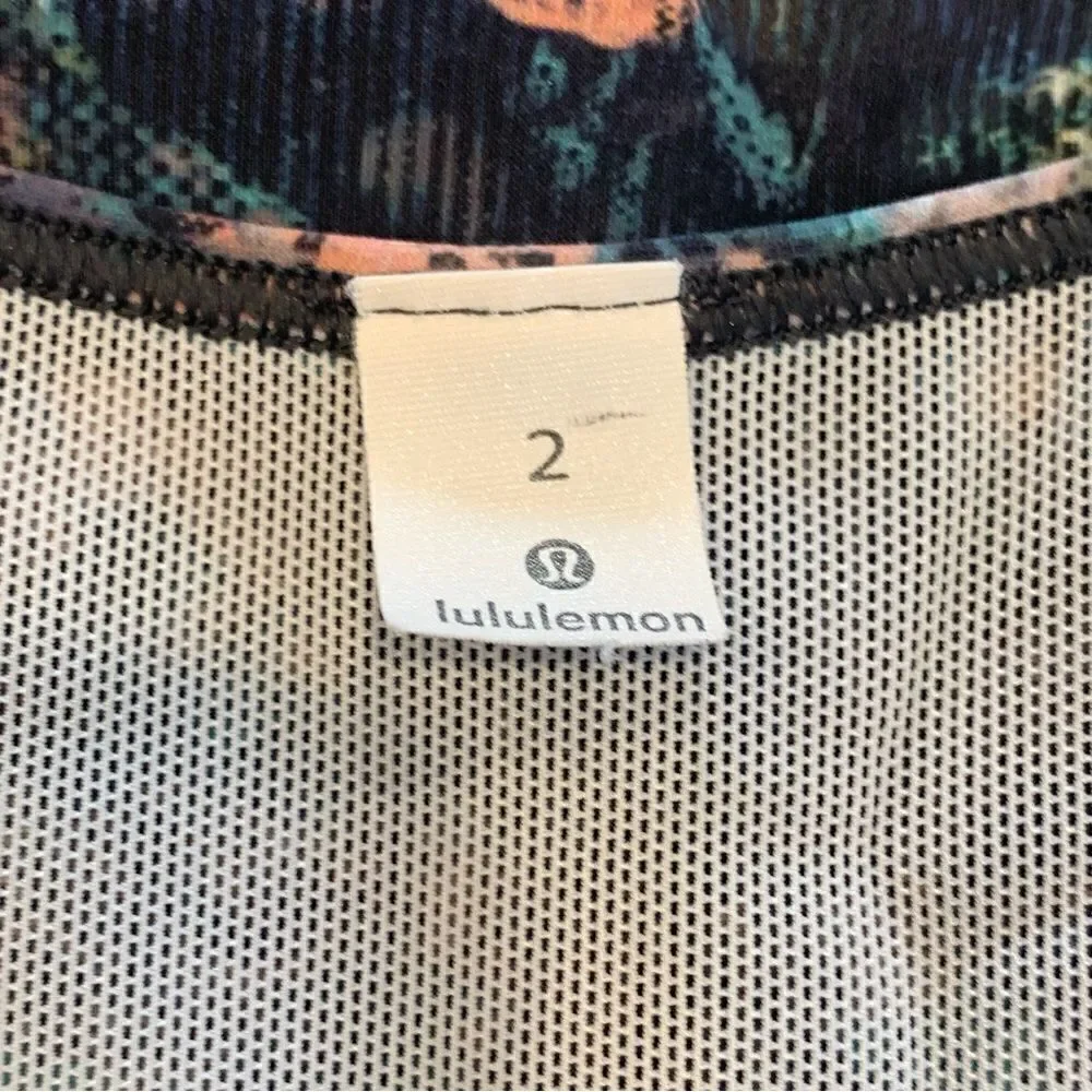 Lululemon Dappled Daze Multi Sculpt Tank II Size 2